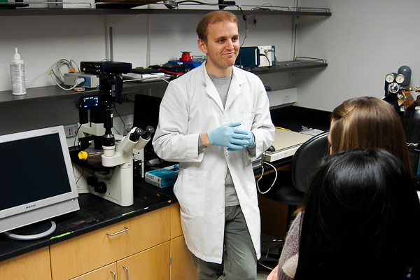 Researcher Jay Gantz, UW Bioengineering